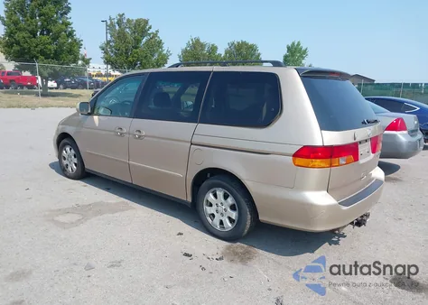2002 Honda Odyssey Ex z USA, uszkodzony, nr VIN 2HKRL18652H522285